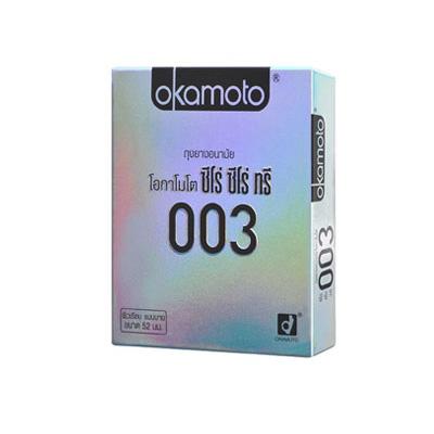 ถุงยางอนามัย Okamoto 003 (แบบบางมาก)