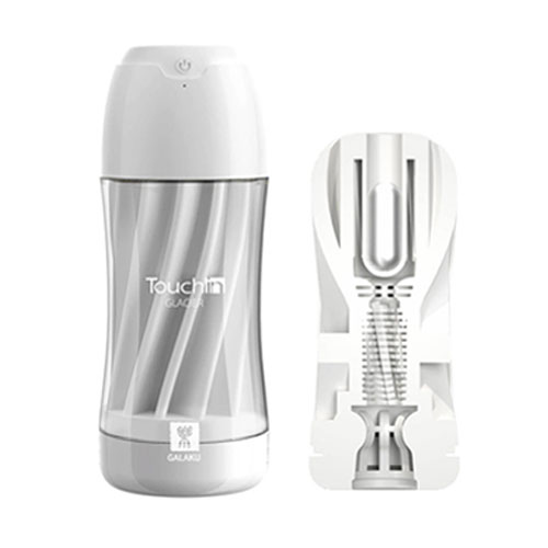 TouchIn Vibrator Cup (Glacier White สีขาว สั่น ชาร์จ USB)
