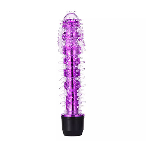 Joy Stick Magic Vibrator แท่งสั่นปลอกหุ้ม (Purple)