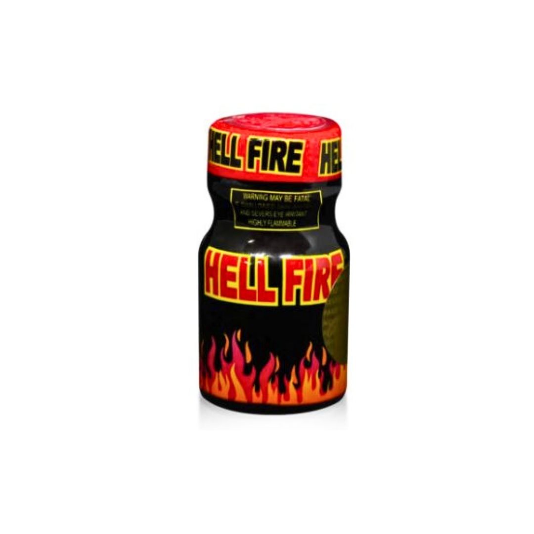 Poppers - HELL FIRE (ขวดสีดำลายไฟ) 10ml